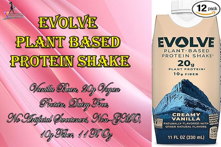 Evolve Plant-Based Protein Shake (Vanilla Bean)