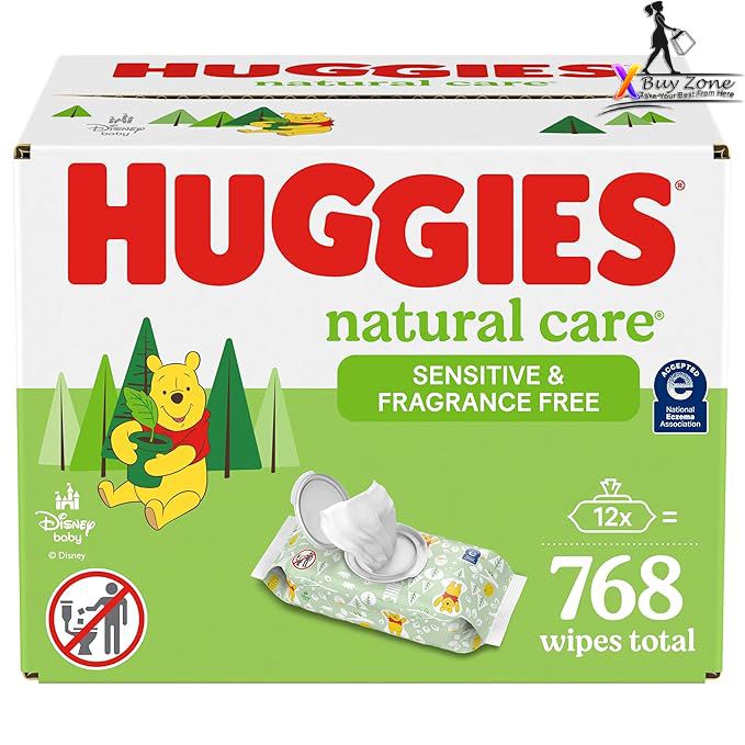 Huggies Natural Care Sensitive Baby Wipes