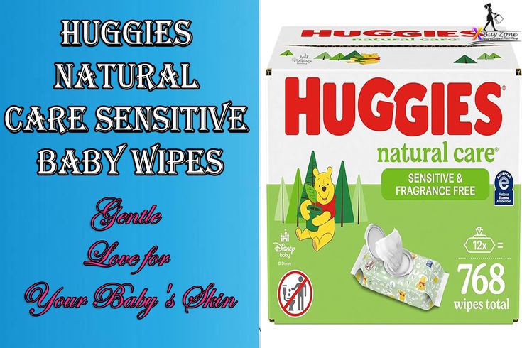 Huggies Natural Care Sensitive Baby Wipes
