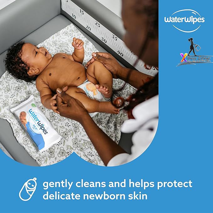 WaterWipes Plastic-Free Original Baby Wipes