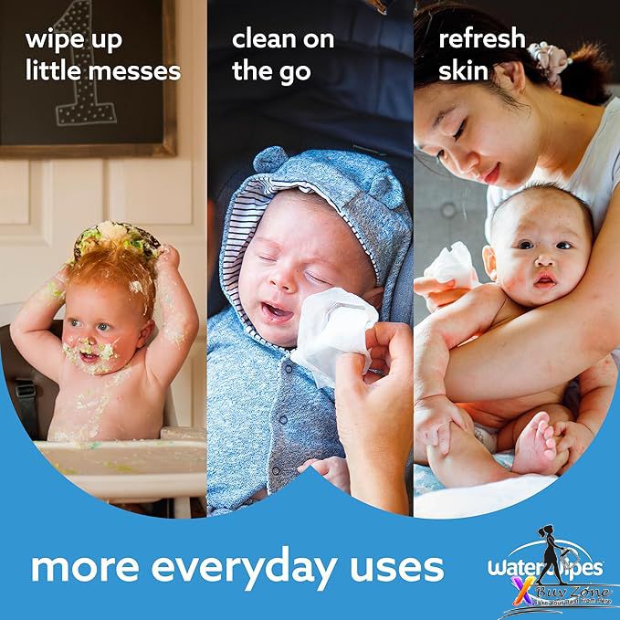 WaterWipes Plastic-Free Original Baby Wipes